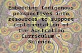 Embedding indigenous Perspectives into Science