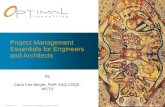 Project management for engineers and architects