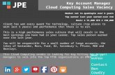 Key Account Manager Cloud Computing Sales Vacancy