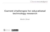 Current challenges for educational technology research