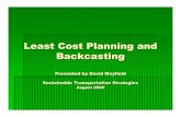 Least Cost Planning and Backcasting