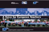 A Voice for European Teachers