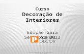 Curso Decoração de Interiores Vila Nova de Gaia apresentação Liliana Santos