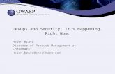 DevOps & Security: Here & Now