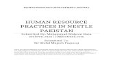 HUMAN RESOURCE PRACTICES IN NESTLE PAKISTAN