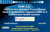 From EMR 1.0 to EHR 2.0