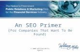 An SEO Primer for Companies That Want to be Found