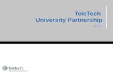University Partnerships with TeleTech in Canada
