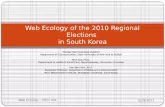 Webecology ica 2011