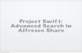 Project Swift Advanced Search Wireframes