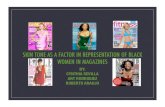 Skin tone as a factor in representation of black women in magazines