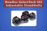 Bowflex SelectTech 552 Adjustable Dumbbells