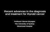 Recent advances in the diagnosis and treatment of thyroid cancer