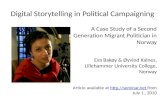 The Hadia Story: Digital Storytelling in Election Campaigns
