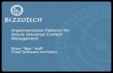 Oracle UCM Implementation Patterns