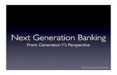 Next Generation Banking with Generation Y