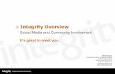 Integrity social media_2010