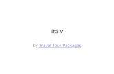 Italy Travel Tour Packages