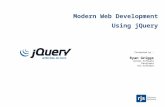 Modern Web Development Using jQuery