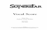 Jesus Christ Superstar - Piano Vocal Score