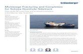 Multistage Fracturing and Completion for Subsea Openhole Sidetrack