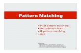 21 Pattern Matching