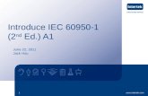 Introduce iec 60950 1 (2nd ed.) a1(for client)