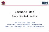 Navy social media training - Command Use (Norfolk, VA.  7/29/2010)