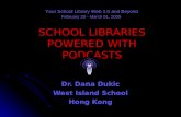 School Libraries Powered With Podcasts