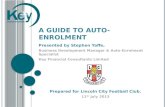 A Guide to Auto-Enrolment