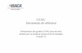 GTAG Documents de référence