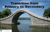 Transfer from Primary to Second Level