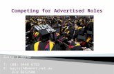 140424 ECU Competing for Advertised Roles