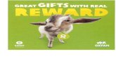 Oxfam great gifts with real rewards unwrapped catalogue