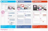 Social Media Profiles Cheat Sheet For Twitter, Facebook, Google Plus, LinkedIn, Instagram, Pinterest, YouTube, Vimeo & Slideshare