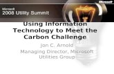 Using Information Technology to Meet the Carbon Challenge