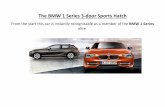 Design of the BMW 1 Series 3-Door Sports Hatch