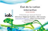 IAB Canada - État de la nation interactive, mars 2010