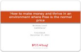 Futurebook: How to make money and thrive in an environment where Free is the normal price