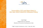 Innovation, ICT and Open Data in new 2014-2020 EU Cohesion Policy
