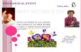 Happy mother is day evento pedag³gico pp