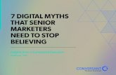 Conversant   seven myths that senior marketers need to stop believing
