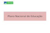 Plano Nacional de Educação - PNE
