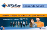 Palestra - 15a Feira do Estudante - Redes sociais na formação profissional - ExpoCiee