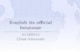 English its official language