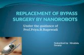 Replacement of bypass surgery by nanorobots 10