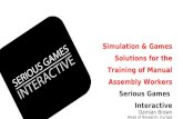 Damian Brown, Kirk Taylor--Serious Games Interactive