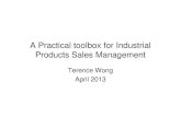 Industrial Products Sales Management