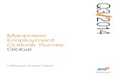 Manpower Employment Outlook Survey - Global Report - Q3 2014
