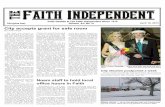 Faith Independent - Wednesday, April 10, 2013